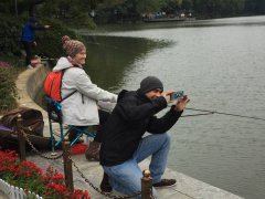 池塘黑坑钓鱼调漂